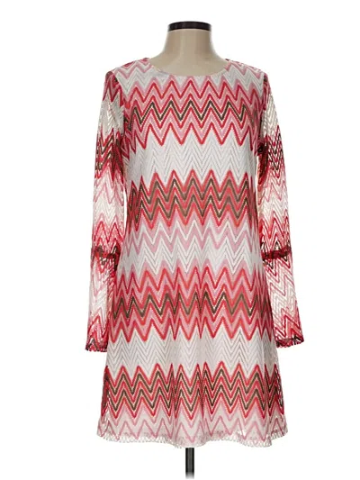 Pre-owned Tacera Casual Dress In Red