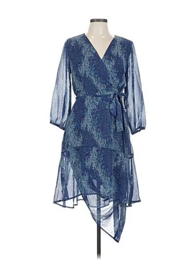 Pre-owned Tacera Cocktail Dress In Blue