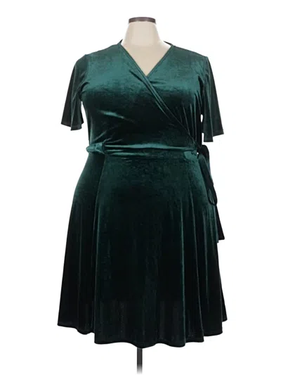 Pre-owned Tacera Cocktail Dress In Blue
