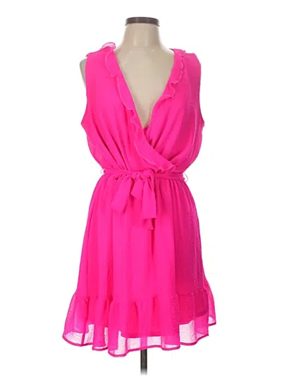 Pre-owned Tacera Cocktail Dress In Pink