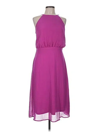 Pre-owned Tacera Cocktail Dress In Purple
