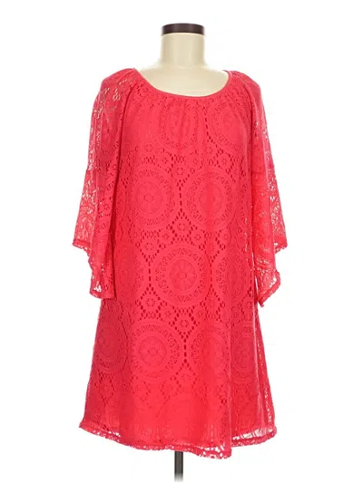 Pre-owned Tacera Cocktail Dress In Red