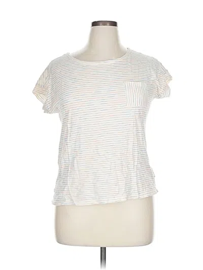 Pre-owned Tacera Short Sleeve T-shirt In White