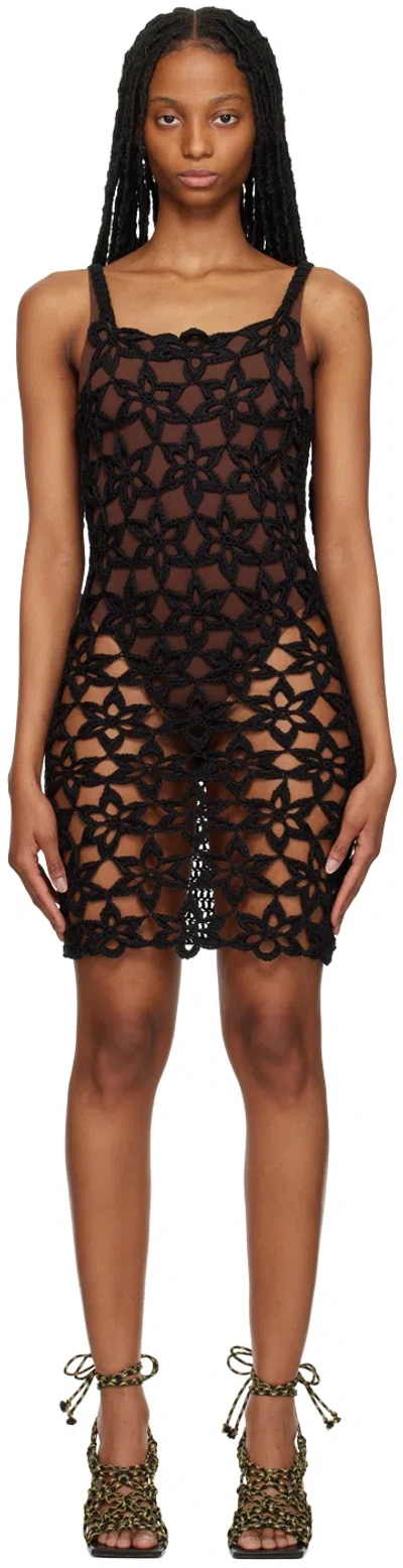 Tach Black Lisbeth Minidress