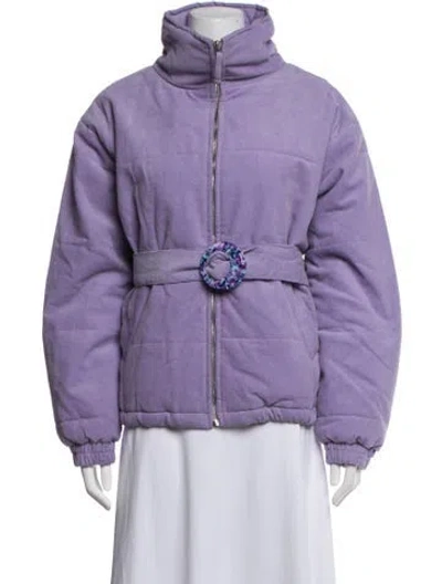 Pre-owned Tach Clothing Corduroy Evening Jacket In Purple