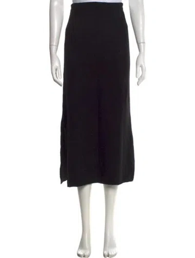 Pre-owned Tach Clothing Long Skirt In Black