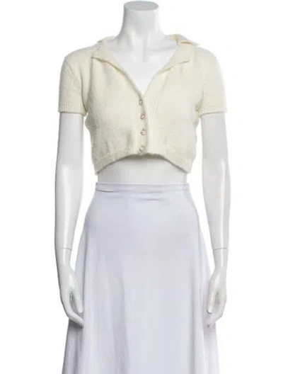 Pre-owned Tach Clothing V-neck Sweater In Silver