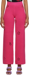 Tach Pink Lila Lounge Pants In Magenta