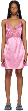 Tach Pink Rina Minidress In Pink