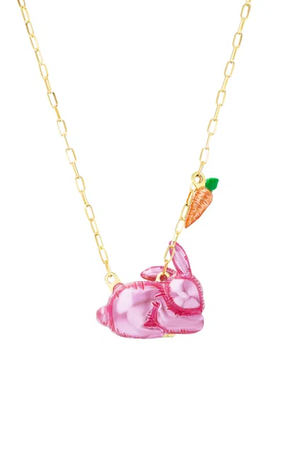 Tacit 14k Yellow Gold Floppers Dreams About A Carrot Necklace