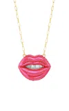Tacit 14k Yellow Gold Mouthpiece Necklace