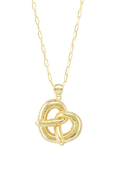 Tacit 14k Yellow Gold Nyc Street Pretzel Necklace