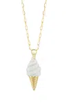 Tacit 14k Yellow Gold Soft Serve Necklace