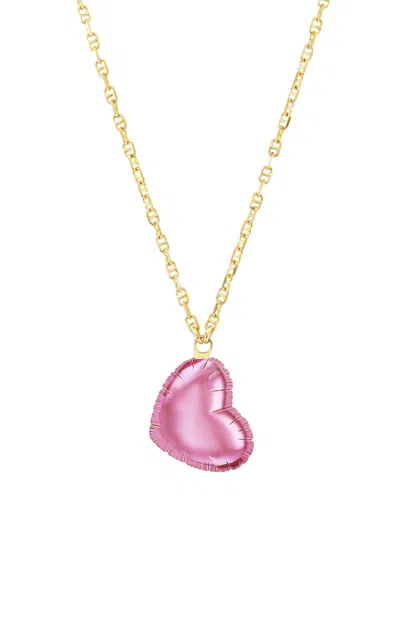 Tacit Sterling Silver Small Heart Ballloon Necklace