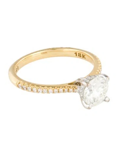 Pre-owned Tacori 1.00ct Lab-grown Diamond Solitaire Engagement Ring In Multi