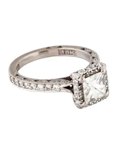 Pre-owned Tacori 1.03ct Diamond Engagement Ring In Multi