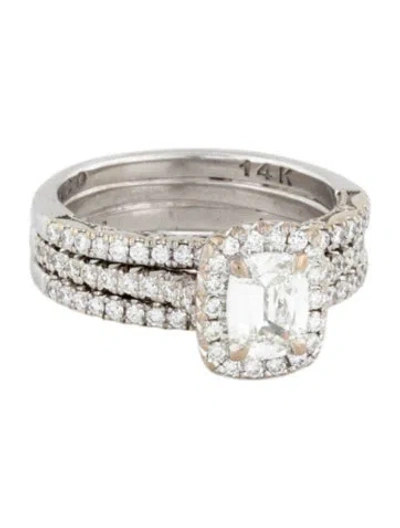 Pre-owned Tacori 14k Diamond Engagement Ring In Multicolor