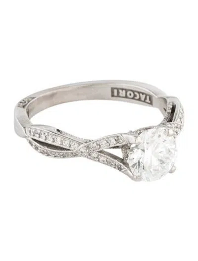 Pre-owned Tacori 18k 1.03ct Lab-grown Diamond Engagement Ring In Multicolor
