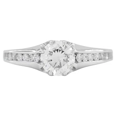 Pre-owned Tacori Diamond Engagement Ring In Multi