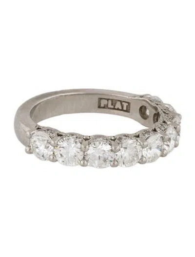Pre-owned Tacori Platinum 2.14ctw Diamond Wedding Band Ring In Multi