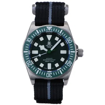 Pre-owned Tactical Frog Men Diver Watch Titanium Sport Automatic Wristwatch 20atm Military