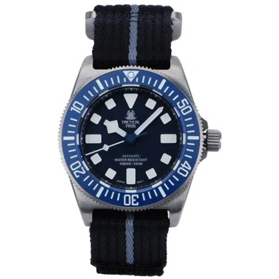 Pre-owned Tactical Frog Men Diver Watch Titanium Sport Automatic Wristwatch 20atm Military