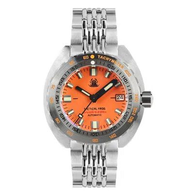 Pre-owned Tactical Frog Mens Diver Watches Automatic Watch 200m Waterproof Wristwatch