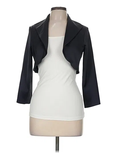 Pre-owned Tadashi Blazer Jacket In Black