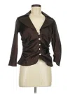 Tadashi Blazer Jacket In Brown