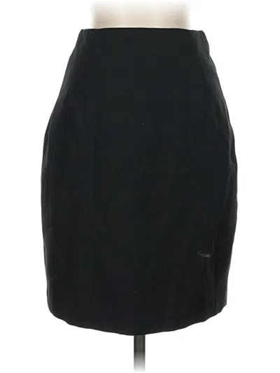 Pre-owned Tadashi Casual Skirt In Black