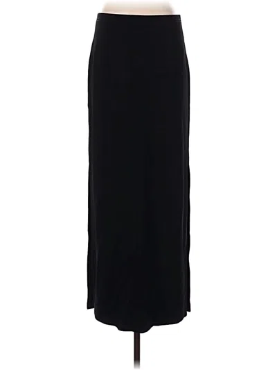 Pre-owned Tadashi Casual Skirt In Black