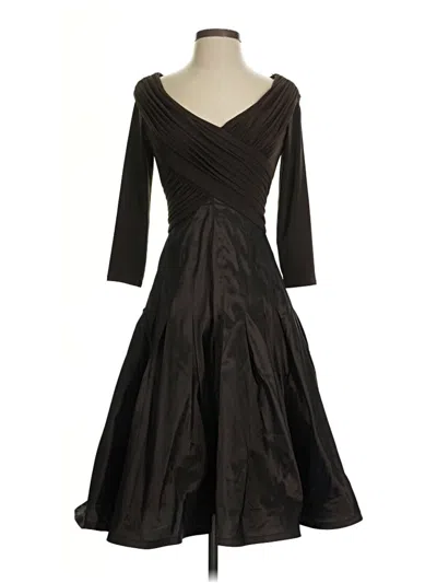 Pre-owned Tadashi Cocktail Dress In Black