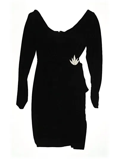 Pre-owned Tadashi Cocktail Dress In Black