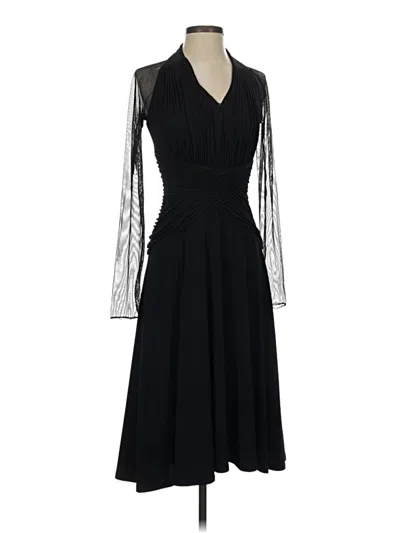 Pre-owned Tadashi Cocktail Dress In Black