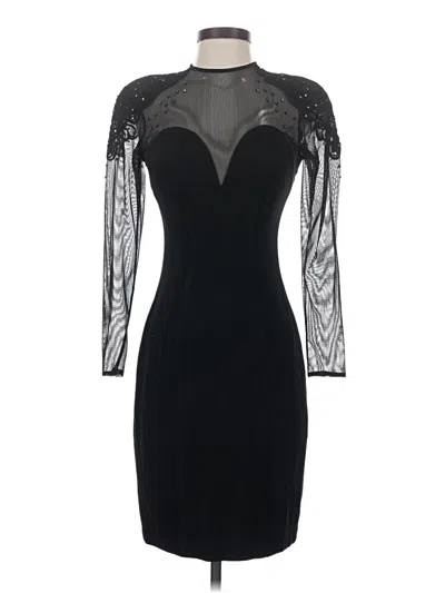Pre-owned Tadashi Cocktail Dress In Black