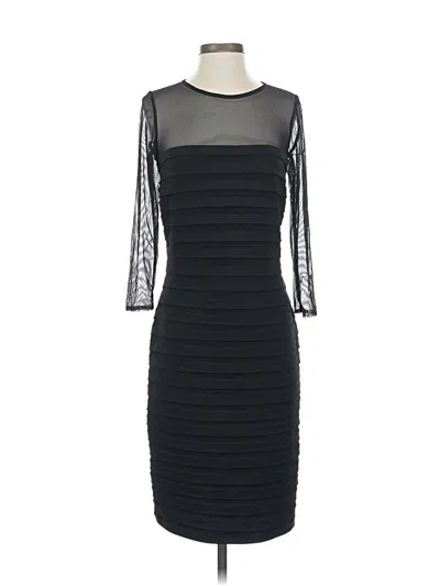 Pre-owned Tadashi Cocktail Dress In Black