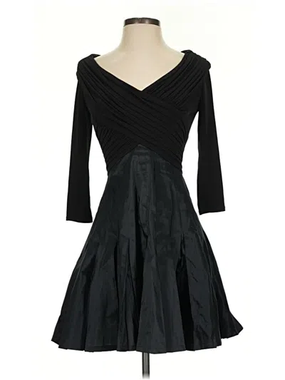 Pre-owned Tadashi Cocktail Dress In Black