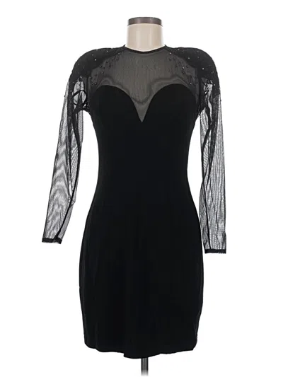 Pre-owned Tadashi Cocktail Dress In Black