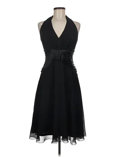 Pre-owned Tadashi Cocktail Dress In Black