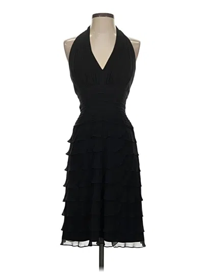 Pre-owned Tadashi Cocktail Dress In Black