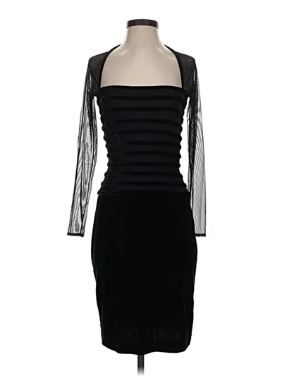 Pre-owned Tadashi Cocktail Dress In Black