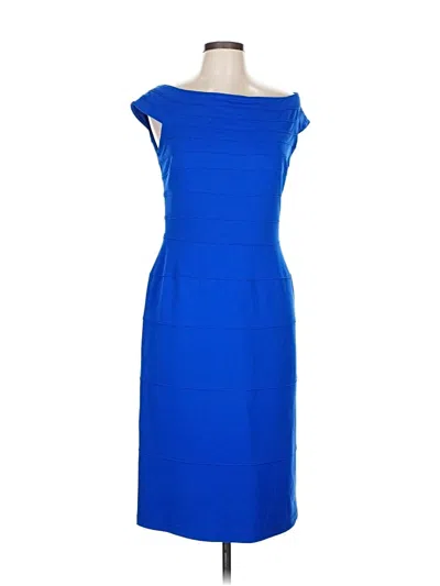 Pre-owned Tadashi Cocktail Dress In Blue