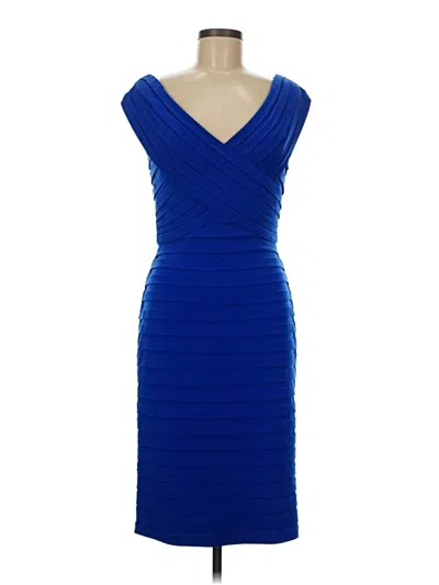 Pre-owned Tadashi Cocktail Dress In Blue