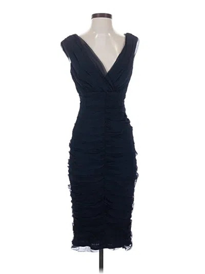 Pre-owned Tadashi Cocktail Dress In Blue