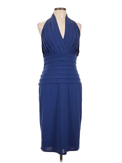 Pre-owned Tadashi Cocktail Dress In Blue