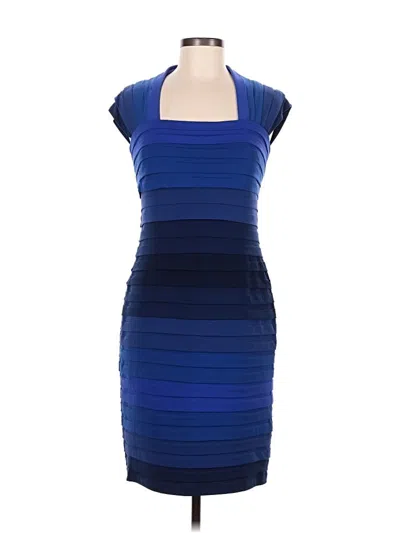 Pre-owned Tadashi Cocktail Dress In Blue