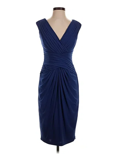Pre-owned Tadashi Cocktail Dress In Blue