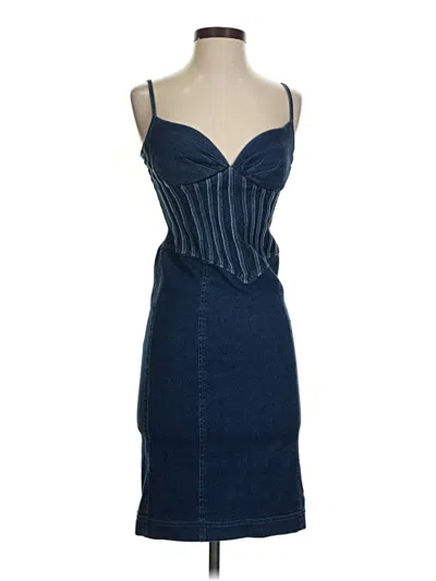 Pre-owned Tadashi Cocktail Dress In Blue