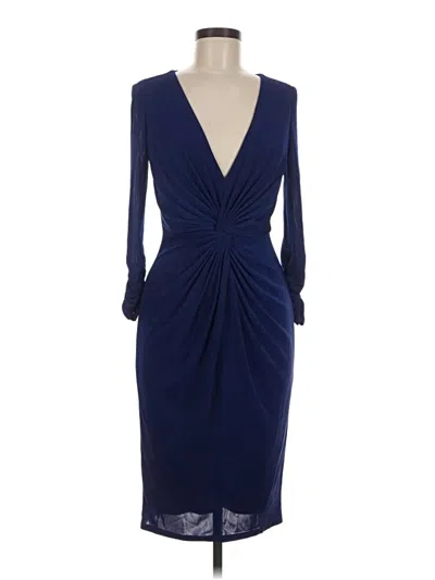 Pre-owned Tadashi Cocktail Dress In Blue