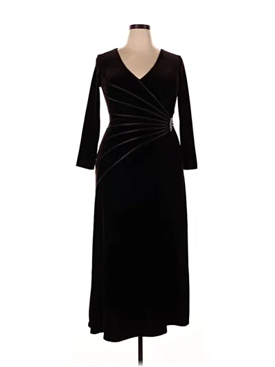 Pre-owned Tadashi Cocktail Dress In Brown